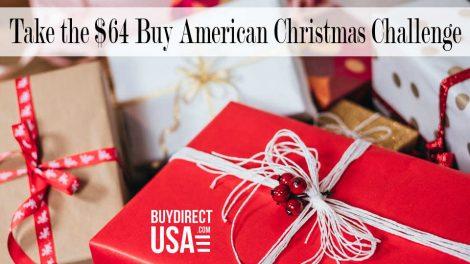 $64 Dollar Buy American Christmas Challenge
