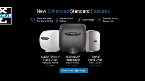 Excel Hand Dryer Made in USA