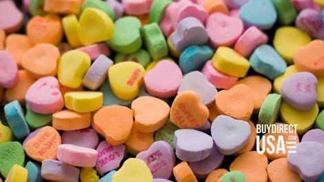 Candy Conversation Hearts Made in USA