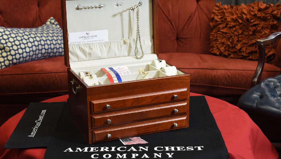 Jewelry Chests Made in USA