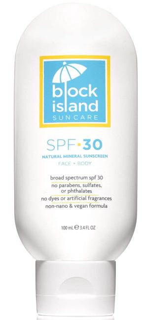 Mineral Sunscreen Made in USA Block Island