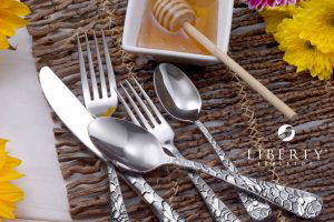 Flatware Made in USA Liberty Tabletop New Honey Bee Collection