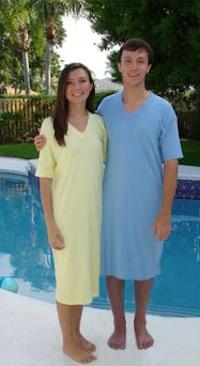 Cotton Nightshirts Made in the USA for  Women & Men. 