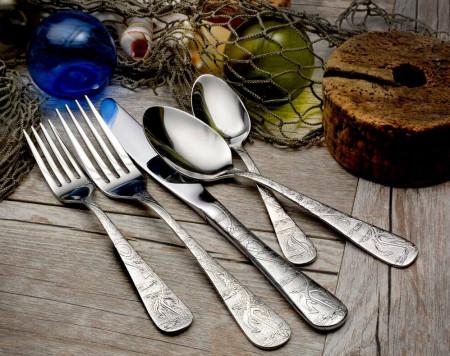 Nautical Flatware Made in the USA by Liberty Tabletop
