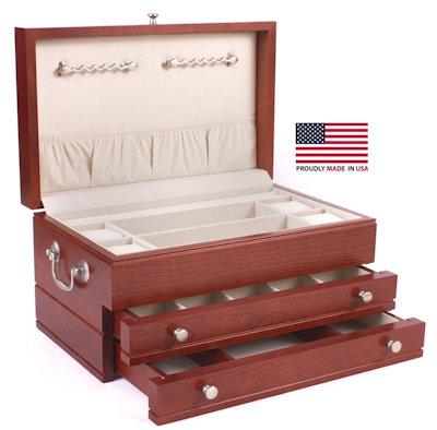Jewelry Chest Made in the USA by American Chest