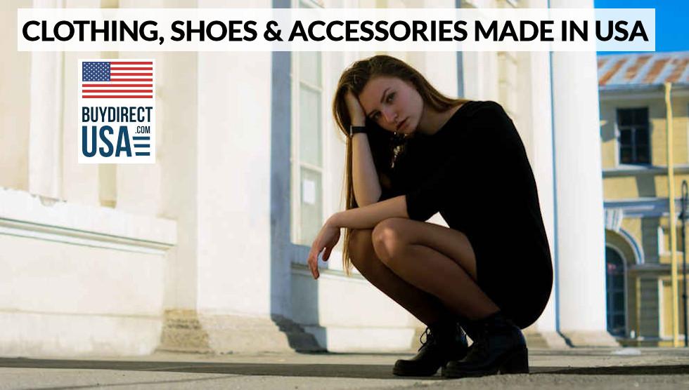 Clothing, Shoes, Accessories Made in USA