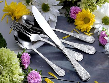 American Garden Flatware Made in the USA by Liberty Tabletop