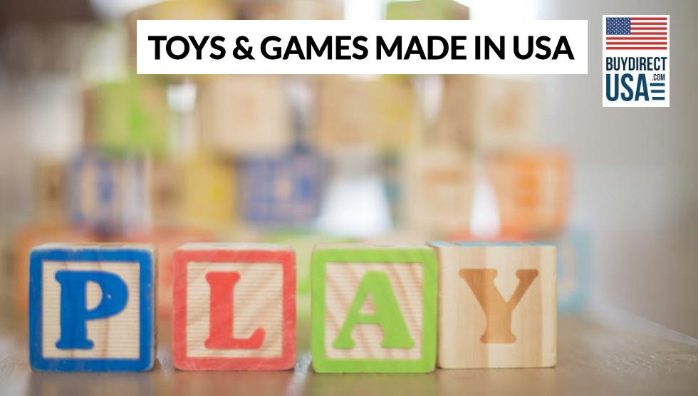 Toys & Games Made in USA