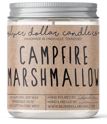 Campfire Marshmallow Scented Candle Made in USA