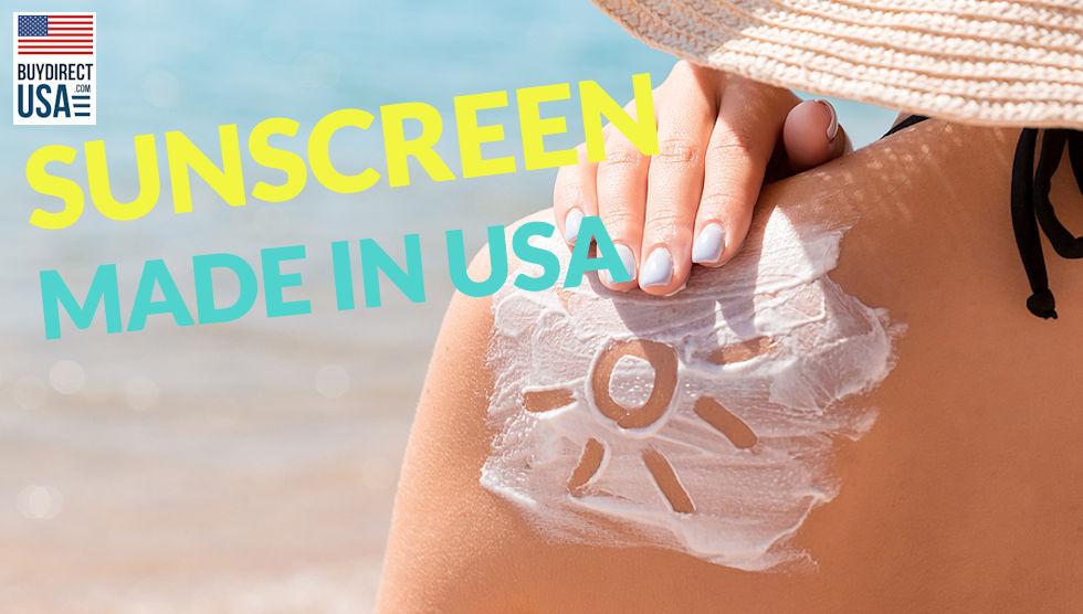 Sunscreen Made in the USA