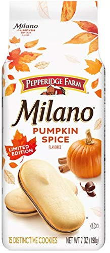 Milano Pumpkin Spice Cookies