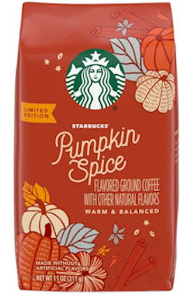 Starbucks Pumpkin Spice Coffee