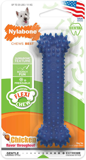 Nylabone Flexi Chew Dog Bone Made in USA